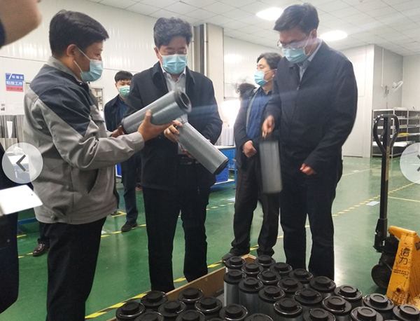 市委常委、市紀(jì)委書記、市監(jiān)委主任張浩一行蒞臨利菲爾特指導(dǎo)工作