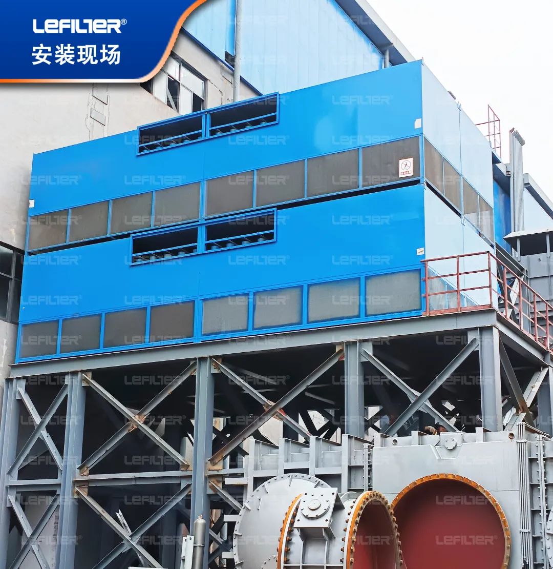 河北某鋼鐵廠(chǎng)自潔式空氣過(guò)濾器順利投入運(yùn)行！